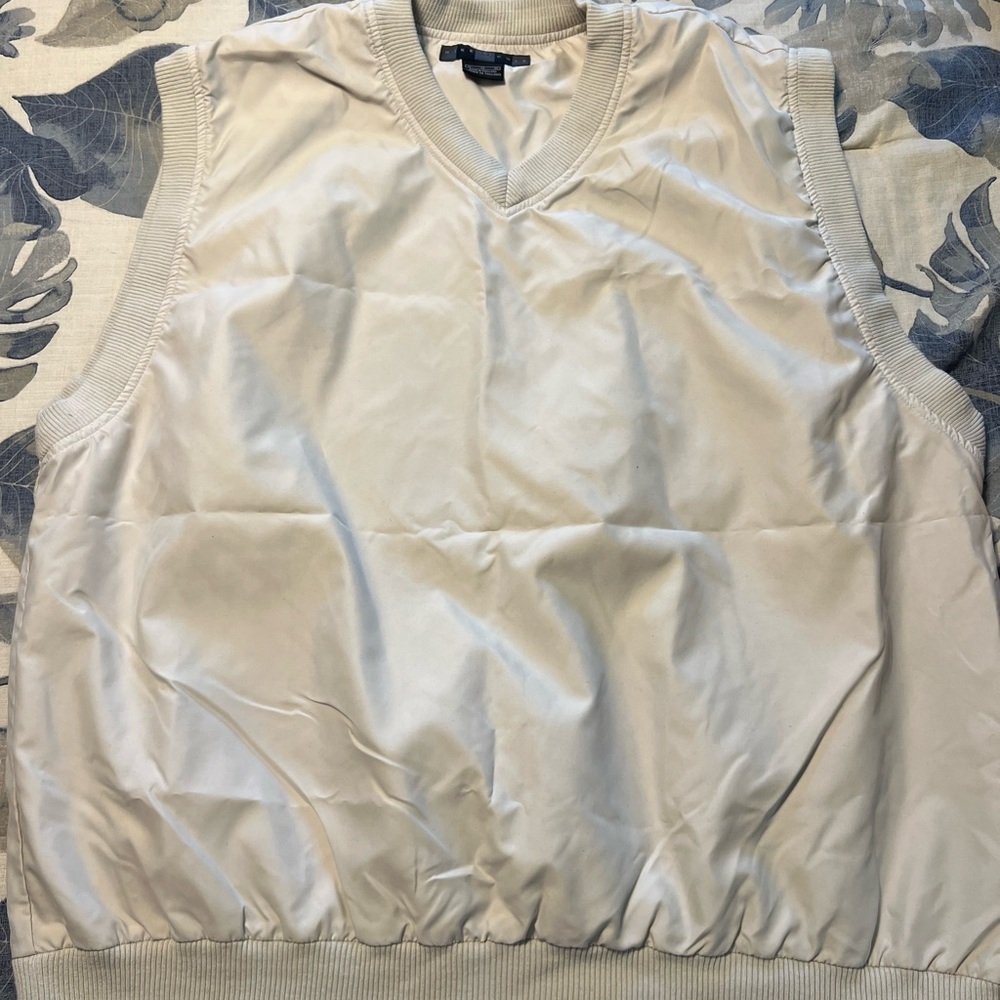 XL Beige Nike Golf Vest